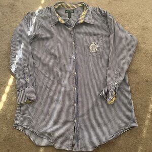Men Polo Ralp Lauren button down shirt Size S/M (Cart B-100)
